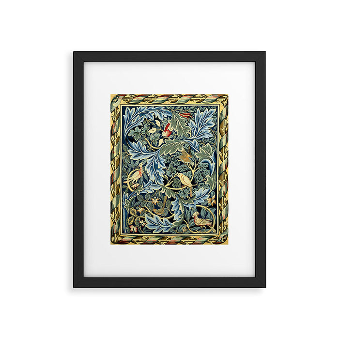 William Morris "Birds and Acanthus" Framed Art Print Gallery Image 1