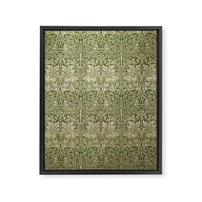 William Morris "Brer rabbit" 4. Framed Canvas Print Gallery Image 1