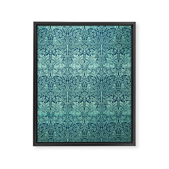 William Morris "Brer rabbit" 5. Framed Canvas Print Gallery Image 1