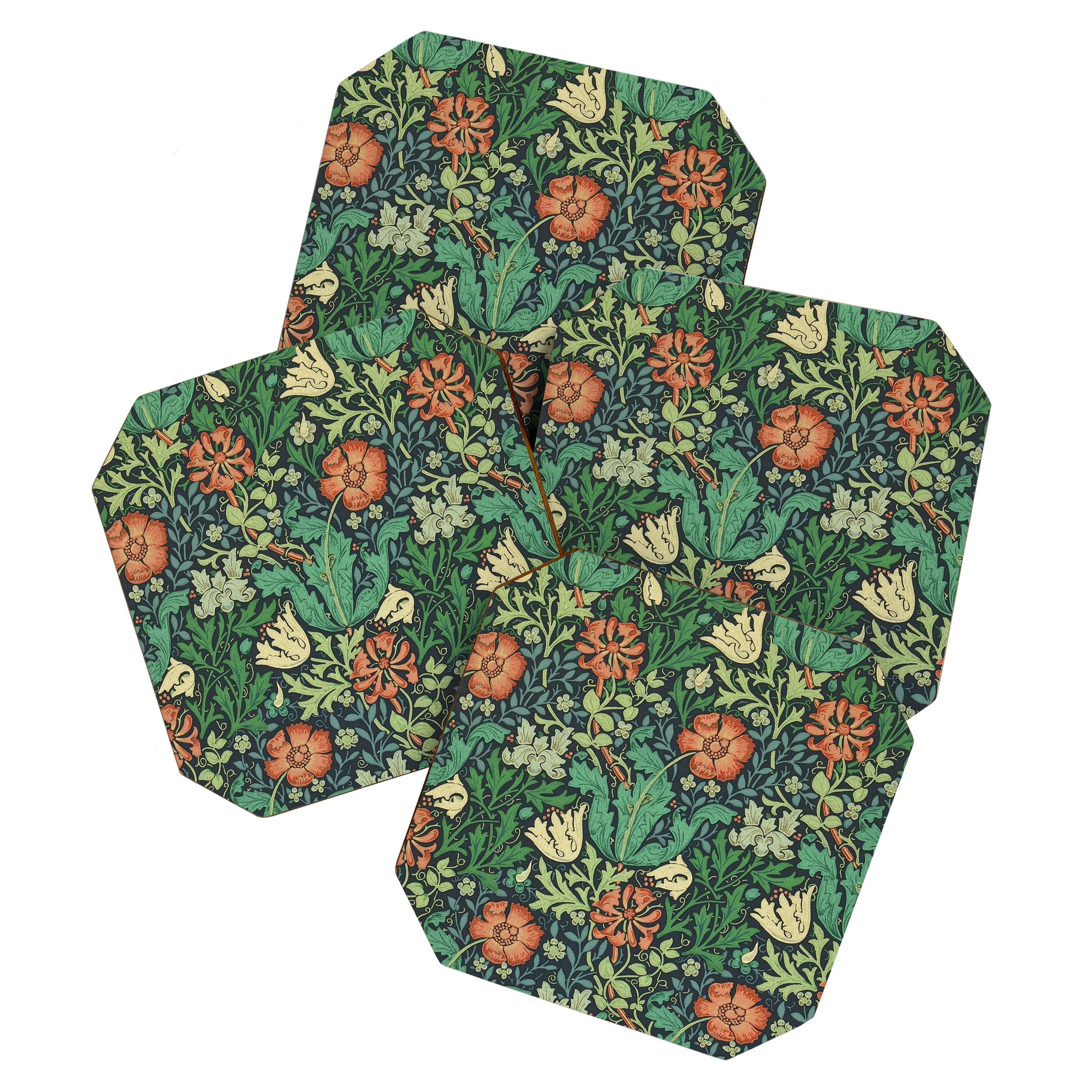 William Morris "Compton" Coaster Gallery Image 1
