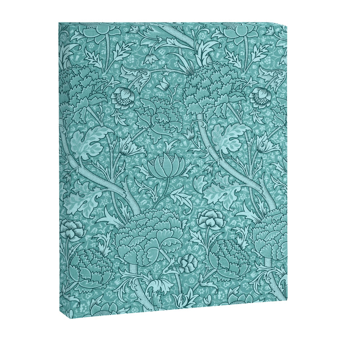 William Morris "Cray" 8. turquoise Canvas Print Gallery Image 1