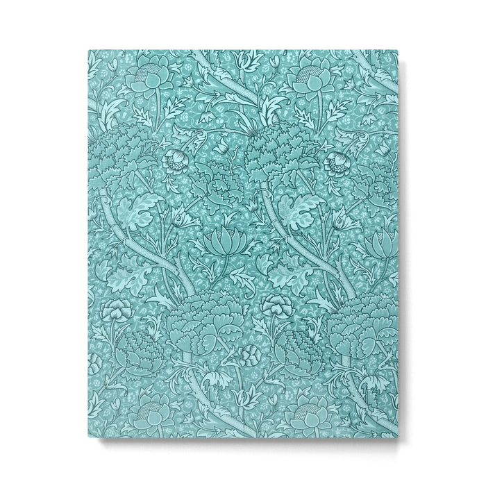 William Morris "Cray" 8. turquoise Metal Print Gallery Image 1