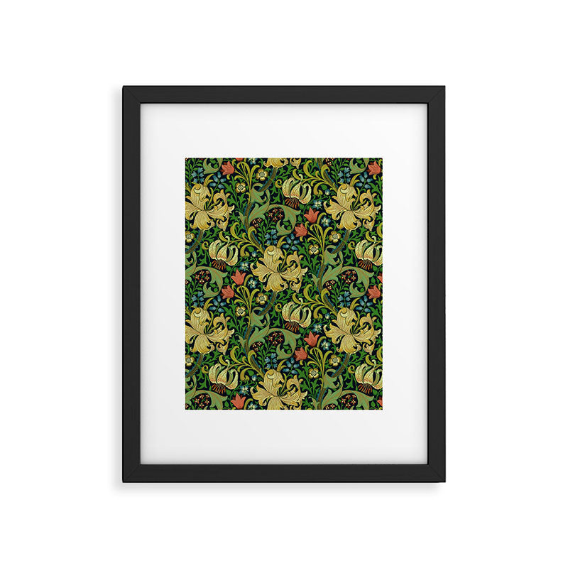 William Morris "Golden Lily" 4 Framed Art Print Gallery Image 6