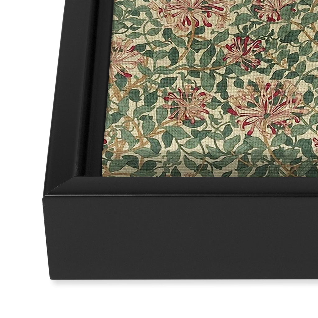 William Morris "Honeysuckle" 1. Framed Canvas Print Gallery Image 3
