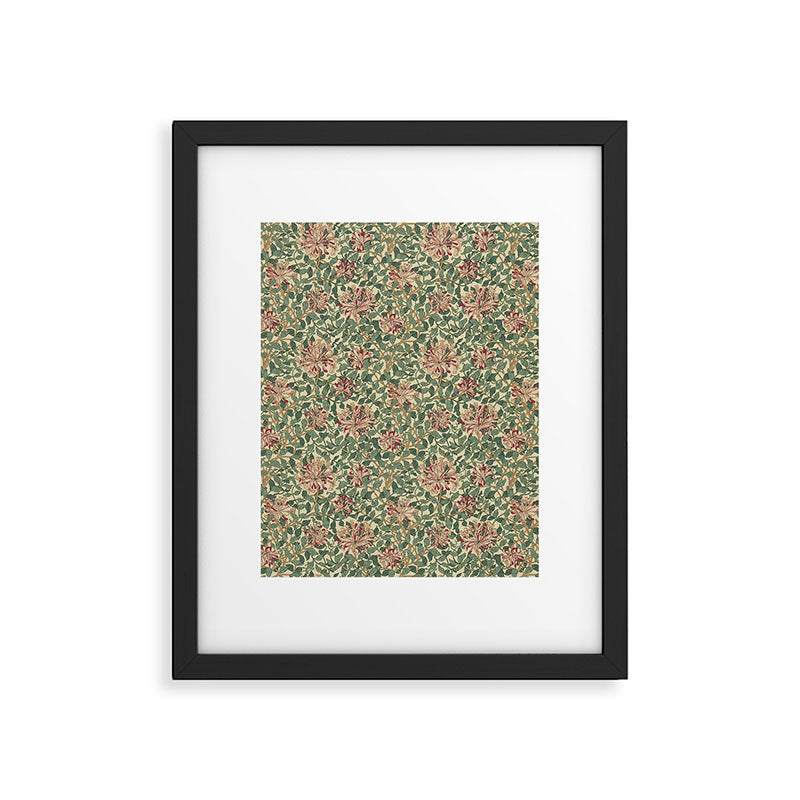 William Morris "Honeysuckle" 1. Framed Art Print Gallery Image 6