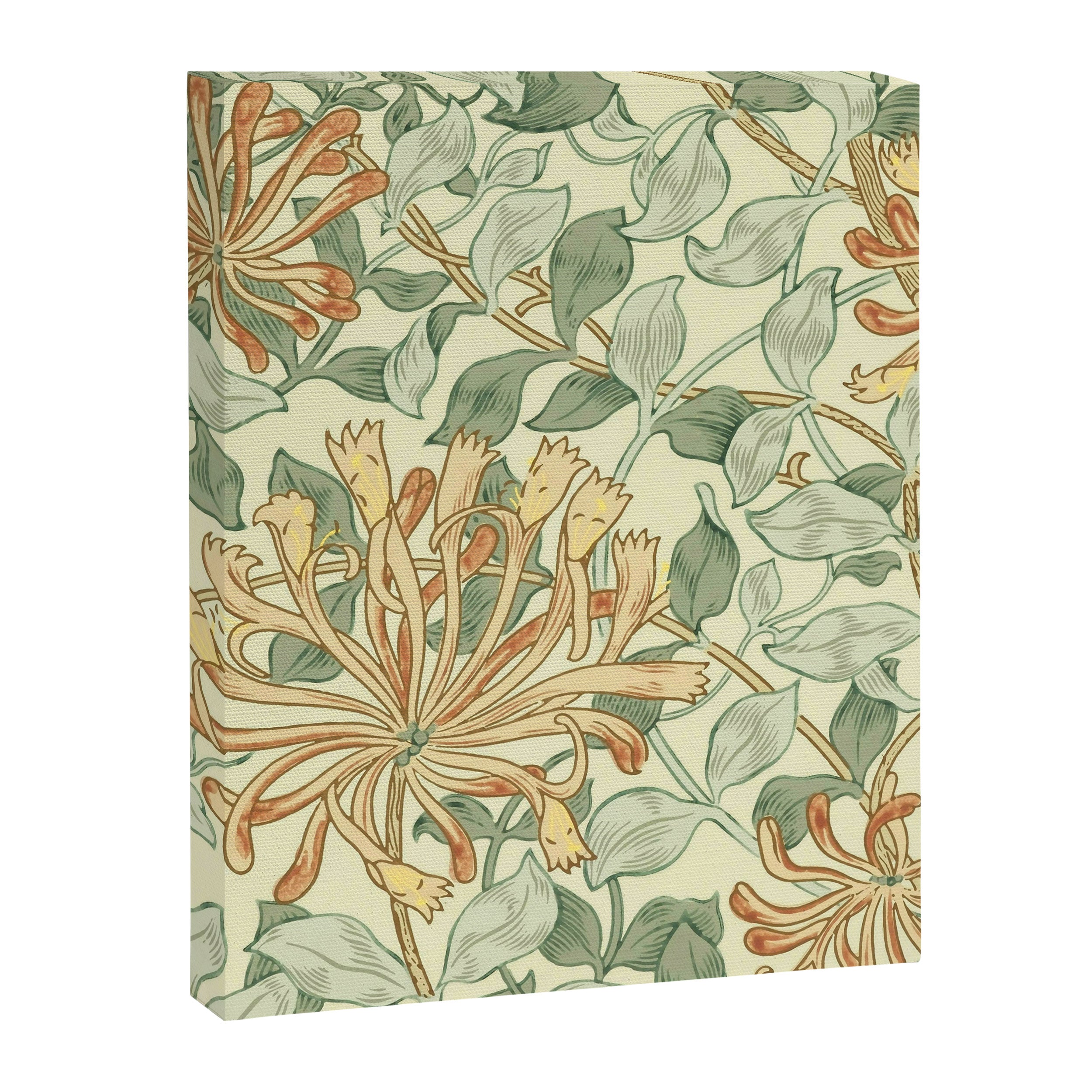 William Morris "Honeysuckle" 3. Canvas Print Gallery Image 8