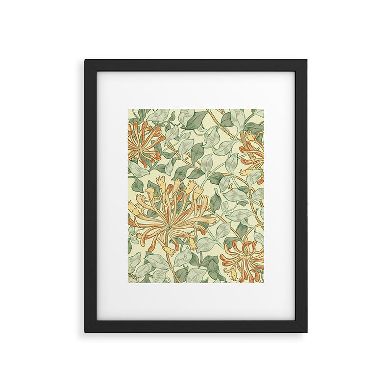 William Morris "Honeysuckle" 3. Framed Art Print Gallery Image 6