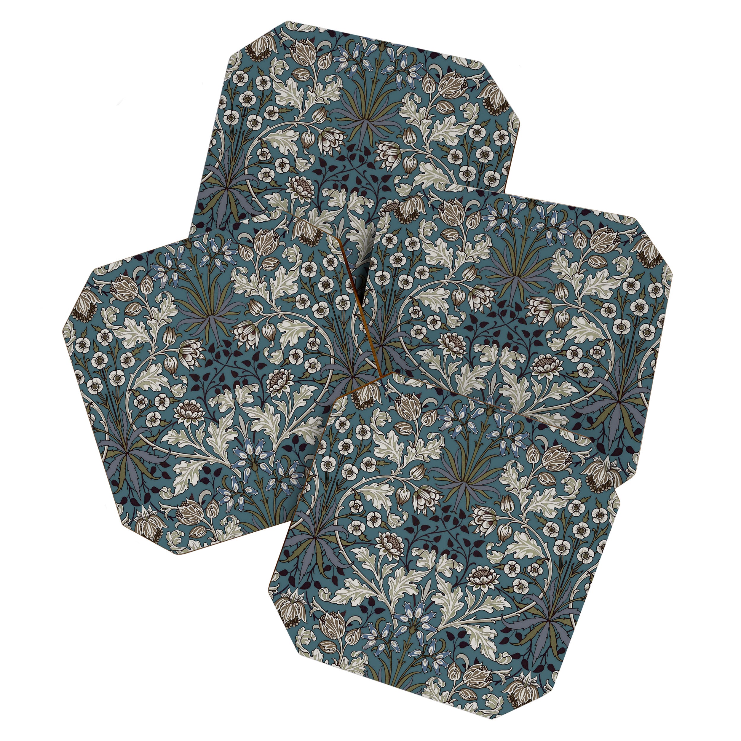 William Morris "Hyacinth" 3. Coaster Gallery Image 1