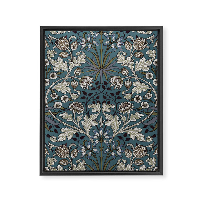 William Morris "Hyacinth" 3. Framed Canvas Print Gallery Image 1