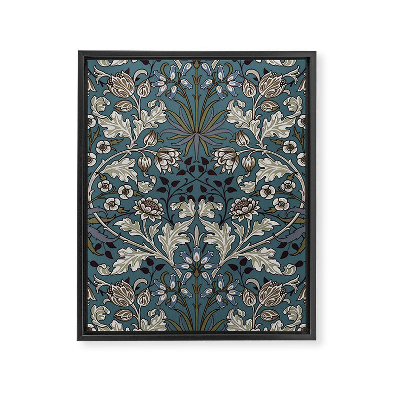 William Morris "Hyacinth" 3. Framed Canvas Print Gallery Image 8