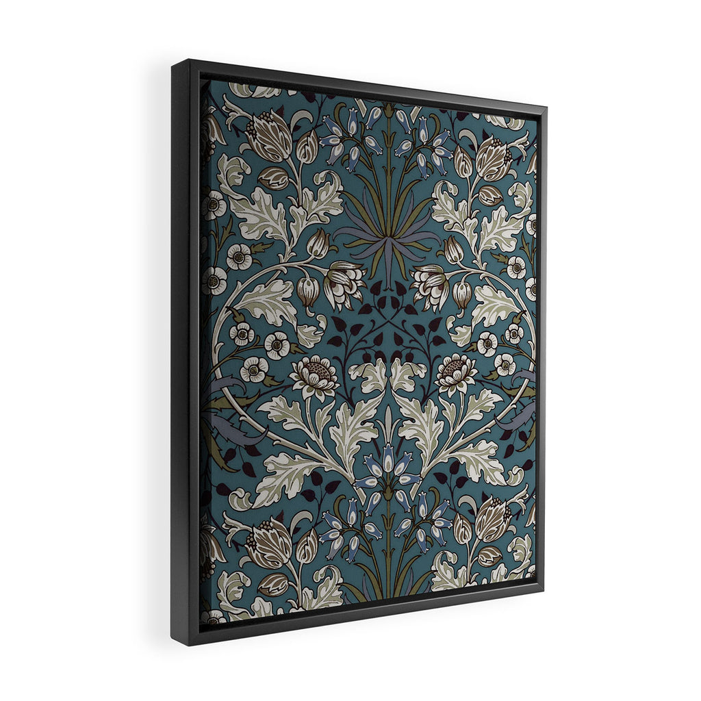 William Morris "Hyacinth" 3. Framed Canvas Print Gallery Image 2