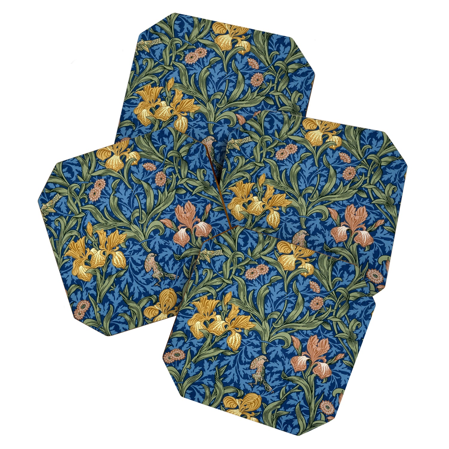 William Morris "Iris" 1. Coaster Gallery Image 1