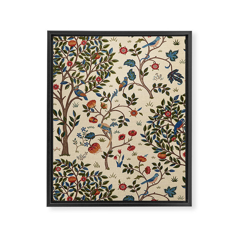 William Morris "Kelmscott Tree" 1. Framed Canvas Print Gallery Image 8