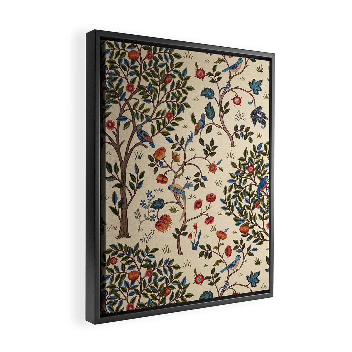 William Morris "Kelmscott Tree" 1. Framed Canvas Print Gallery Image 2