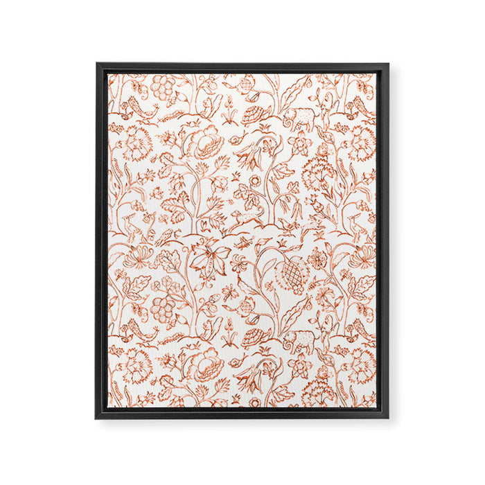William Morris "Middlemore" 3 Framed Canvas Print Gallery Image 1