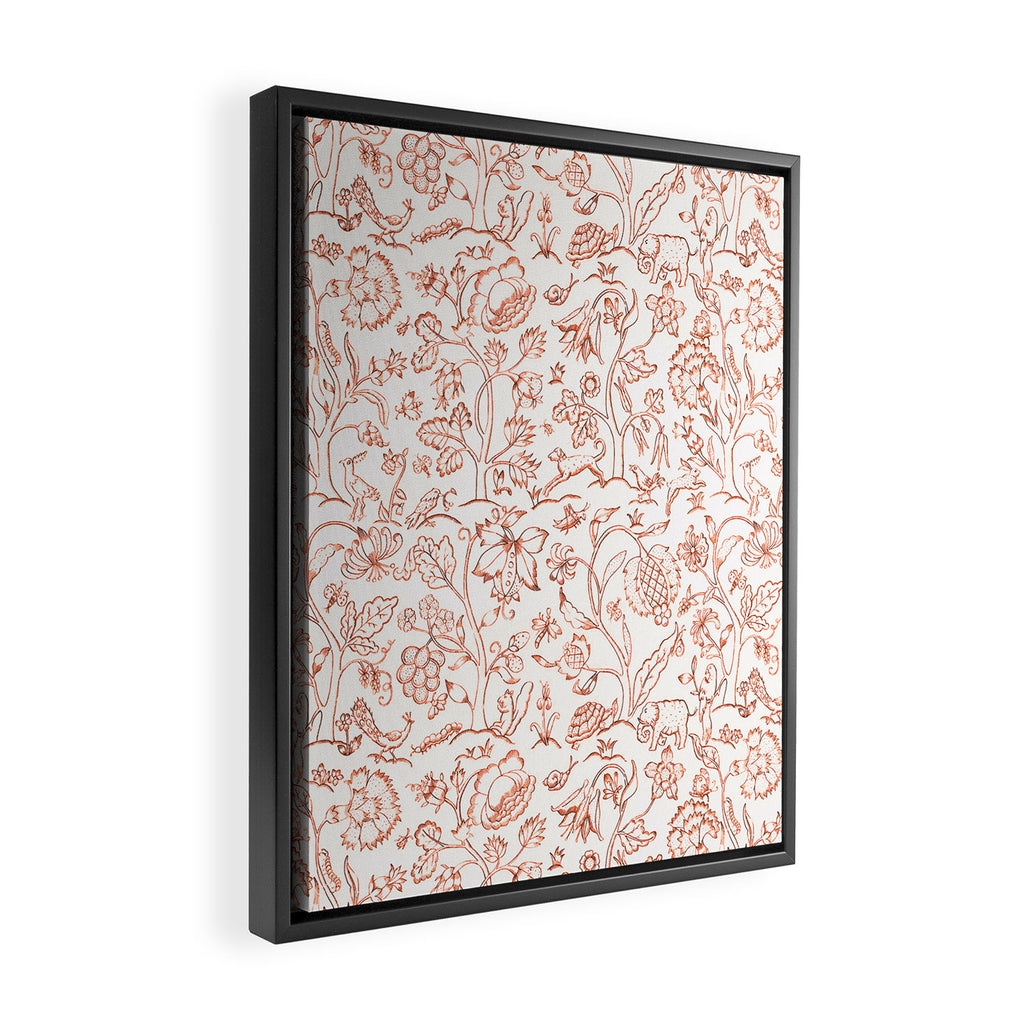 William Morris "Middlemore" 3 Framed Canvas Print Gallery Image 2