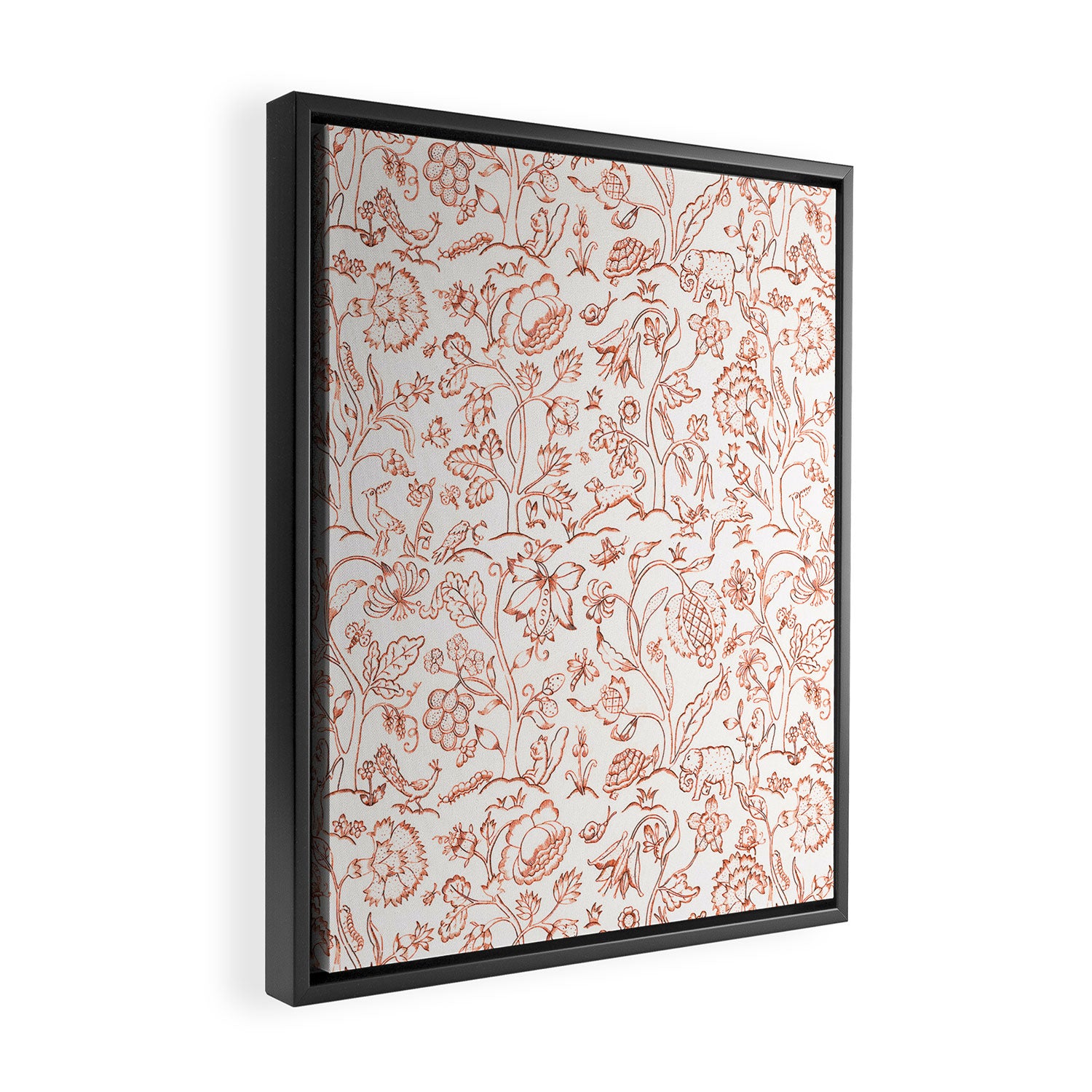 William Morris "Middlemore" 3 Framed Canvas Print Gallery Image 2