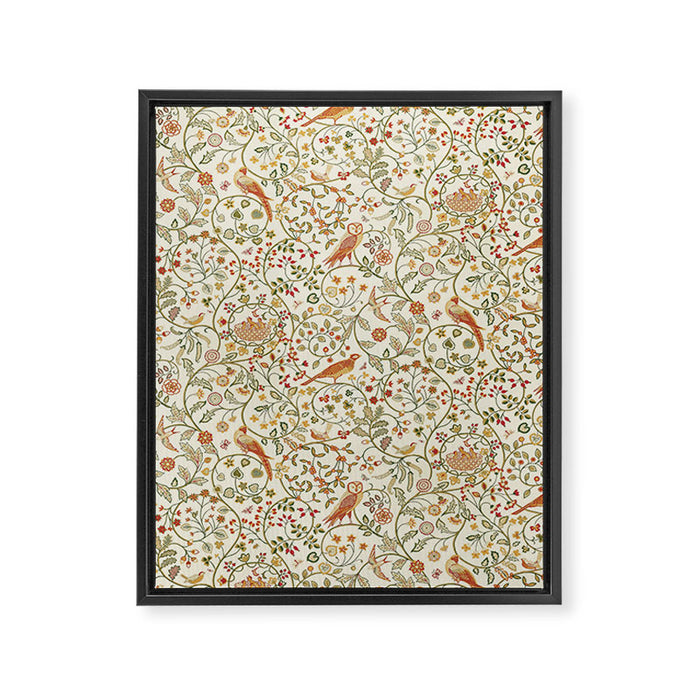 William Morris "Newill" 1 Framed Canvas Print Gallery Image 1