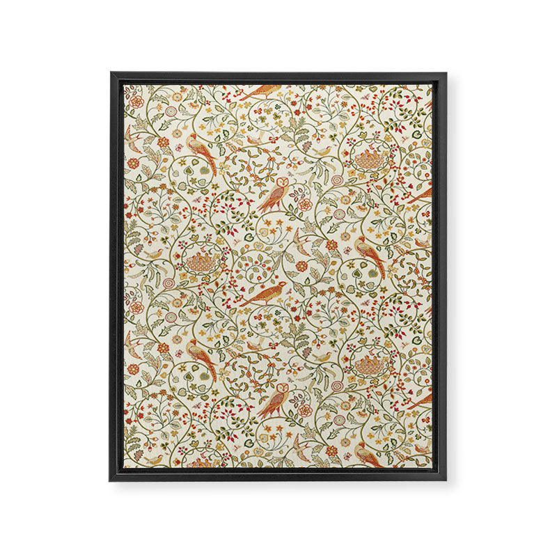 William Morris "Newill" 1 Framed Canvas Print Gallery Image 8