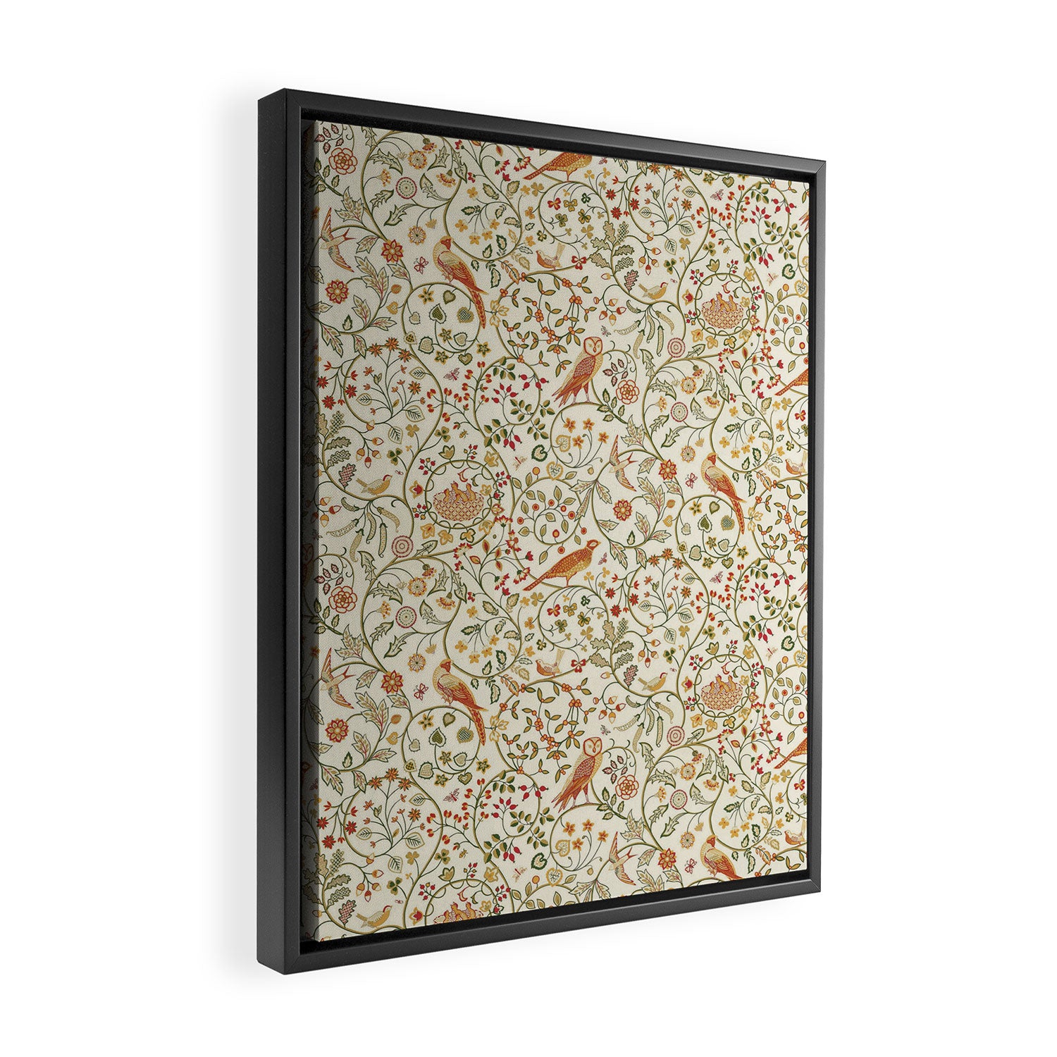 William Morris "Newill" 1 Framed Canvas Print Gallery Image 2