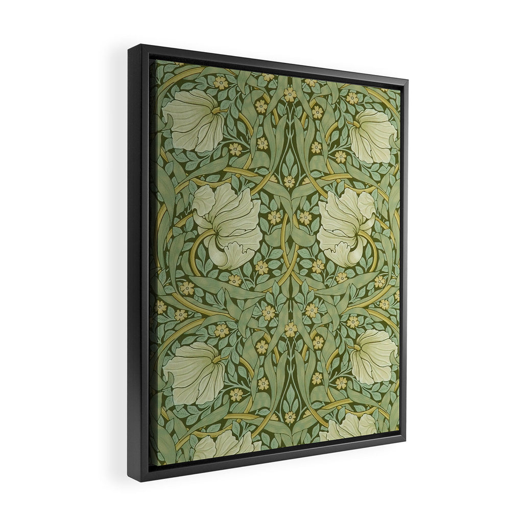 William Morris "Pimpernel" 1. Framed Canvas Print Gallery Image 2