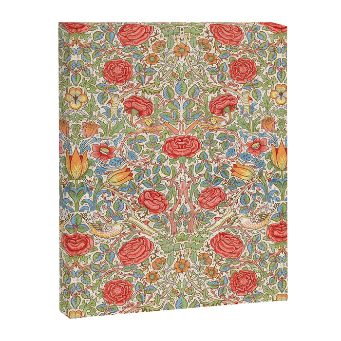 William Morris "Rose" Canvas Print Gallery Image 1