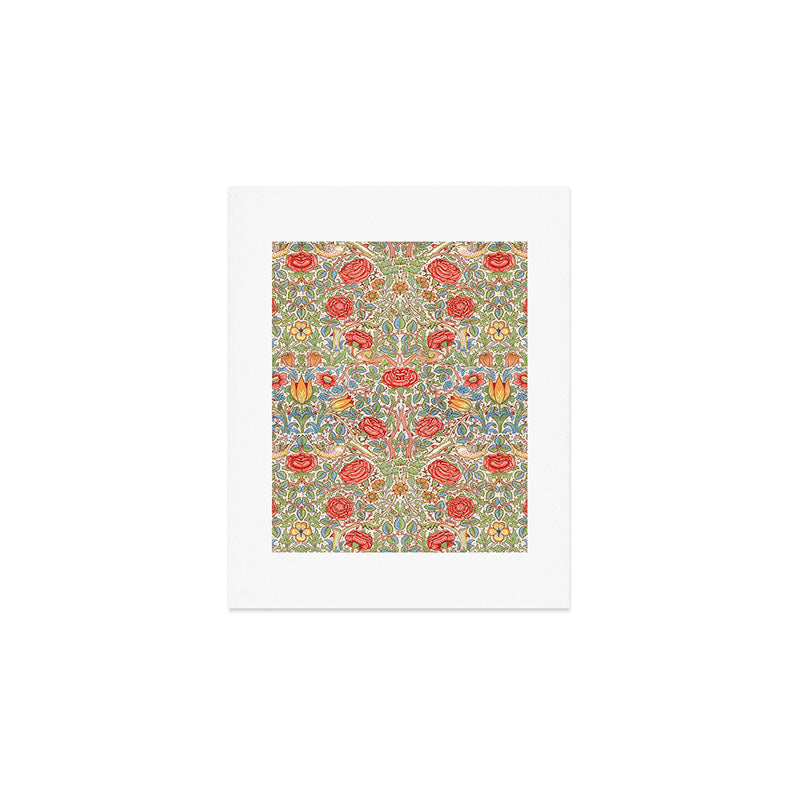 William Morris "Rose" Art Print Gallery Image 1