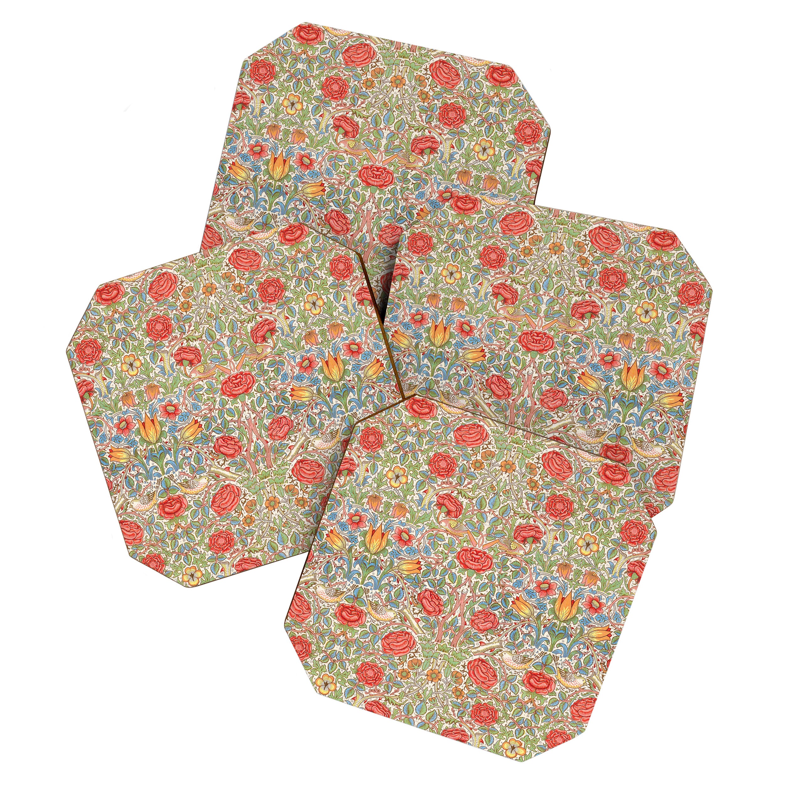 William Morris "Rose" Coaster Gallery Image 1