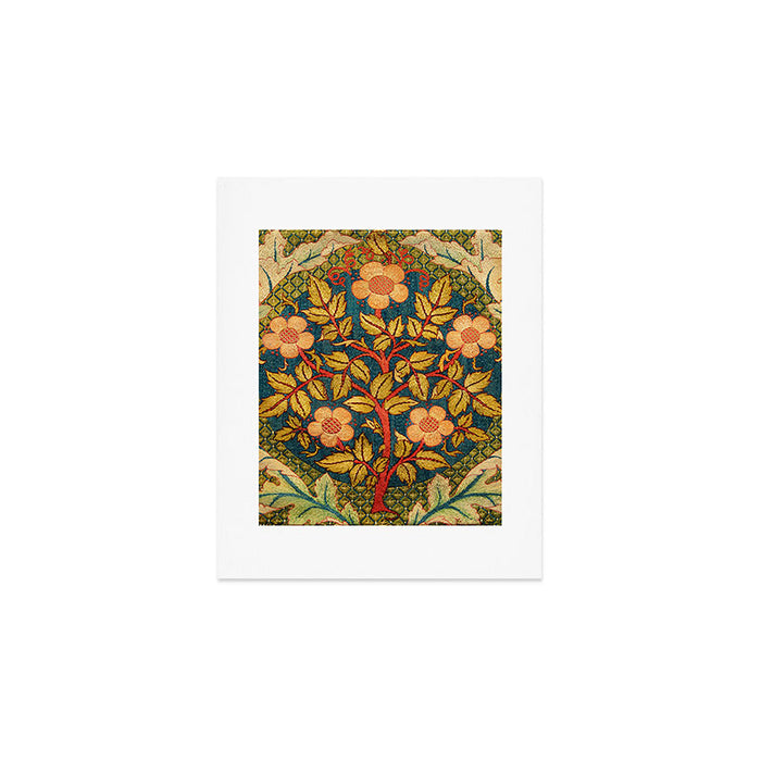 William Morris "Rose Wreath" Art Print Gallery Image 1