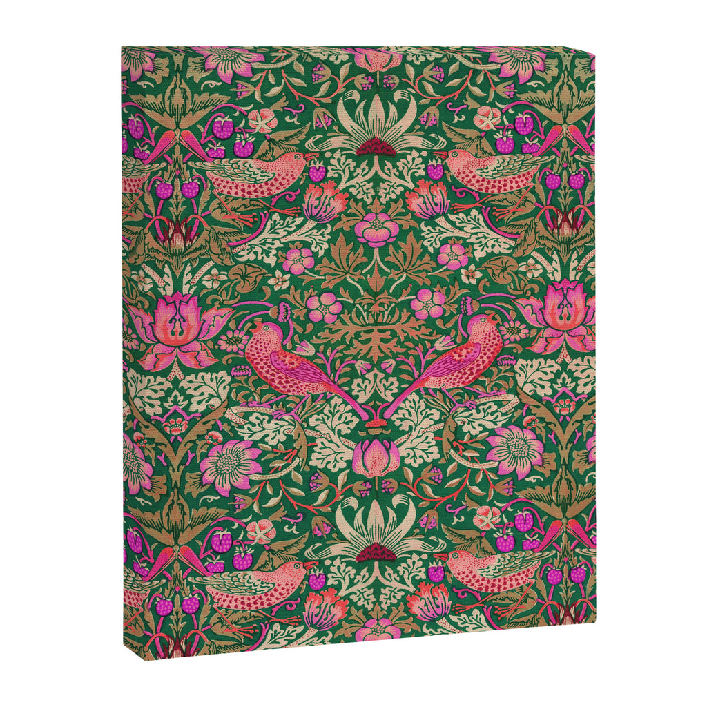 William Morris "Strawberry Thief" 7. Canvas Print Gallery Image 8