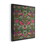 William Morris "Strawberry Thief" 7. Framed Canvas Print Gallery Image 2