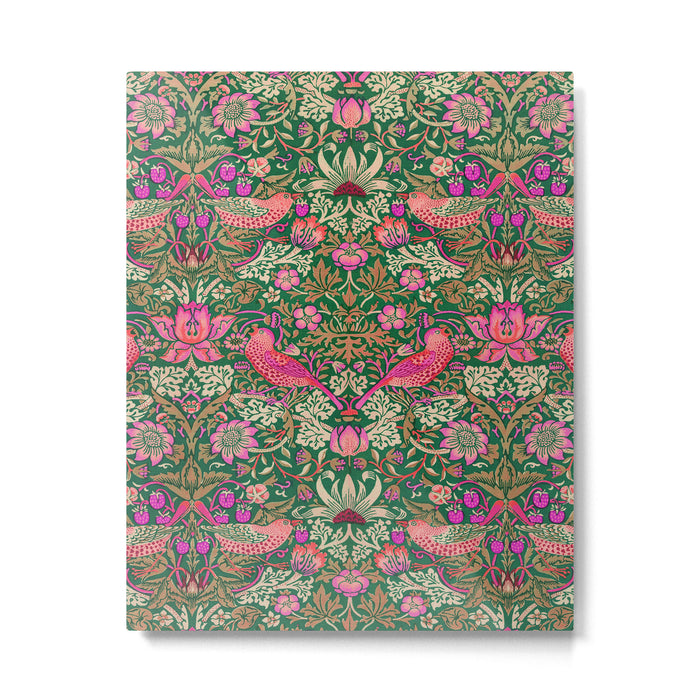 William Morris "Strawberry Thief" 7. Metal Print Gallery Image 1