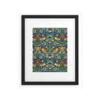 William Morris "Strawberry Thief" 11. Framed Art Print Gallery Image 6