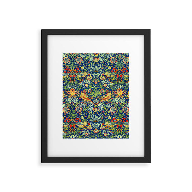 William Morris "Strawberry Thief" 11. Framed Art Print Gallery Image 6