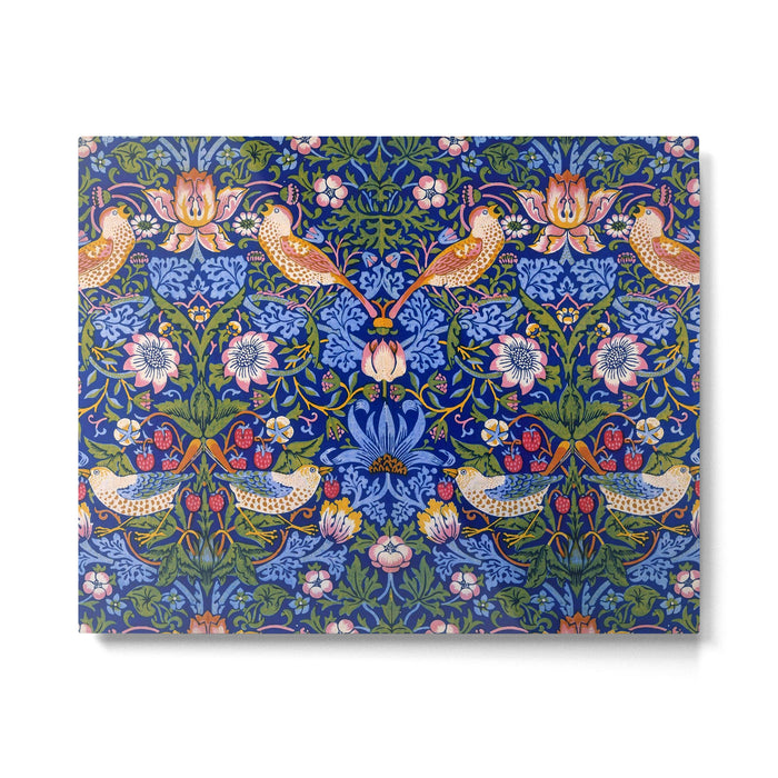 William Morris "Strawberry Thief" 1. Metal Print Gallery Image 1