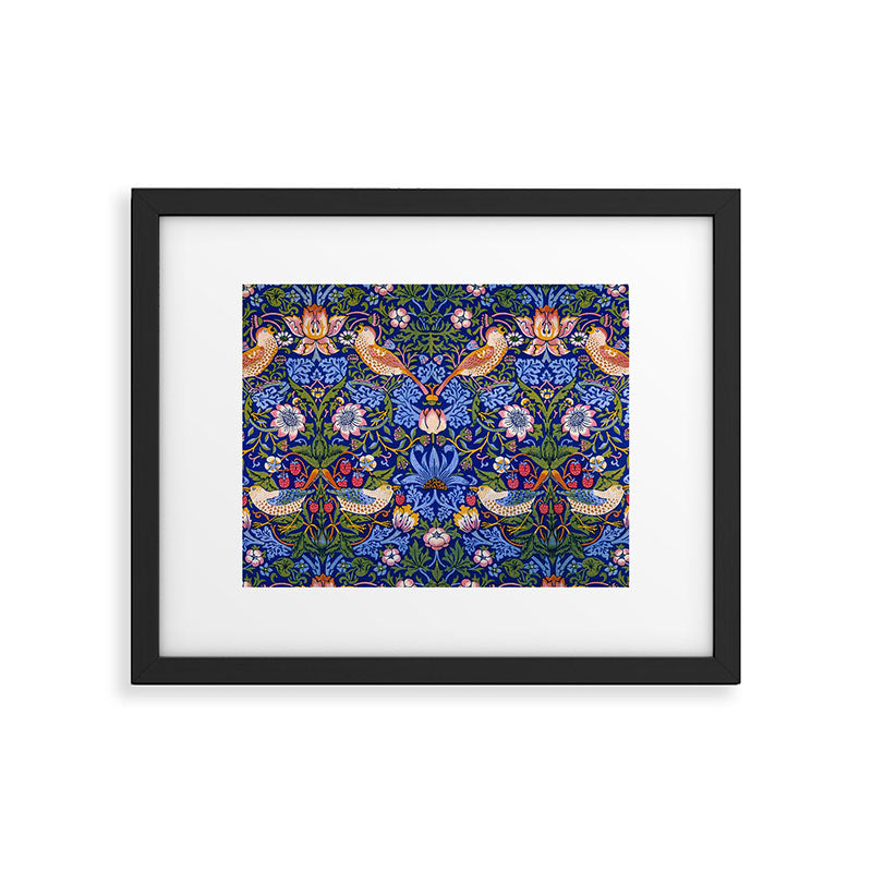 William Morris "Strawberry Thief" 1. Framed Art Print Gallery Image 6