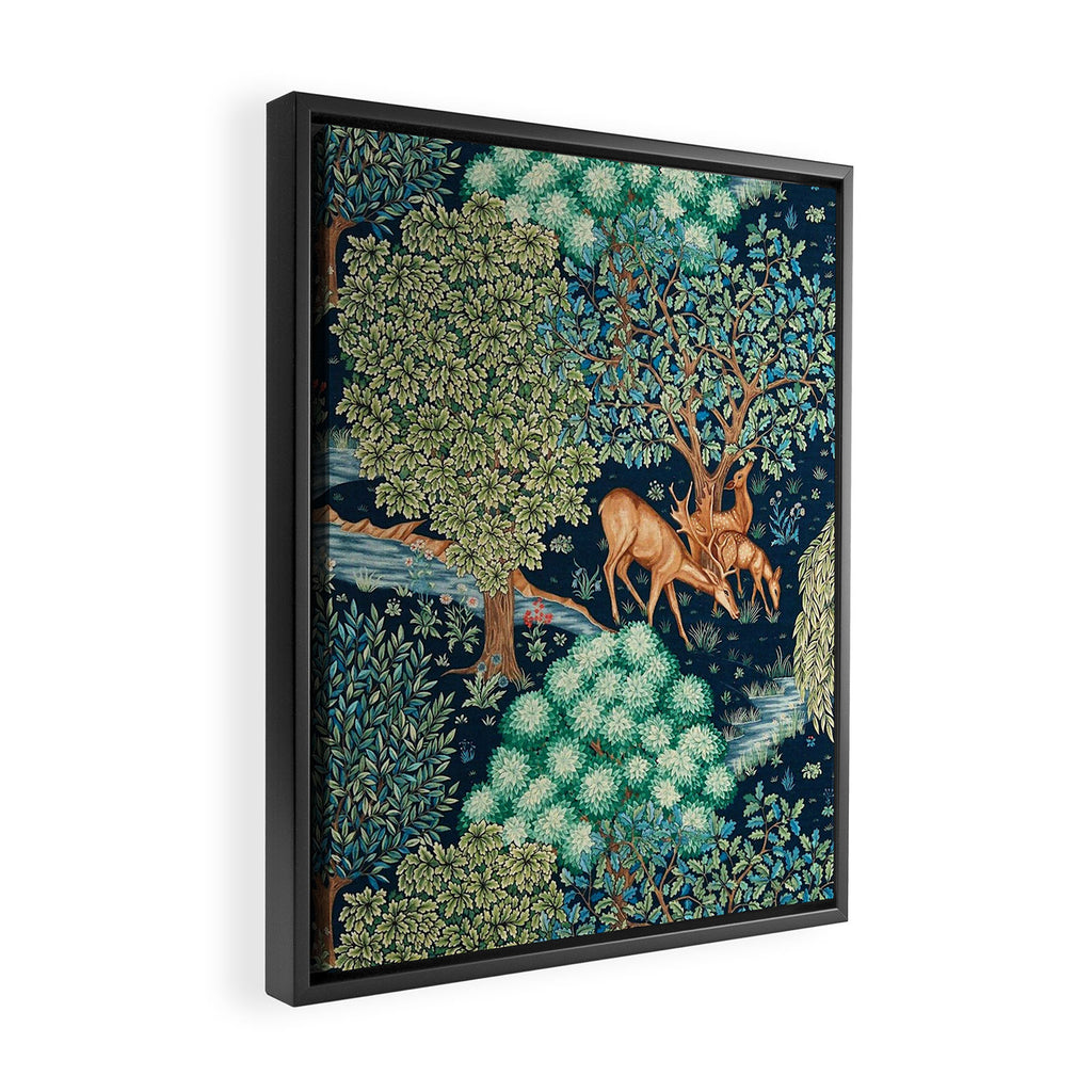 William Morris "The Brook" 1. Framed Canvas Print Gallery Image 2