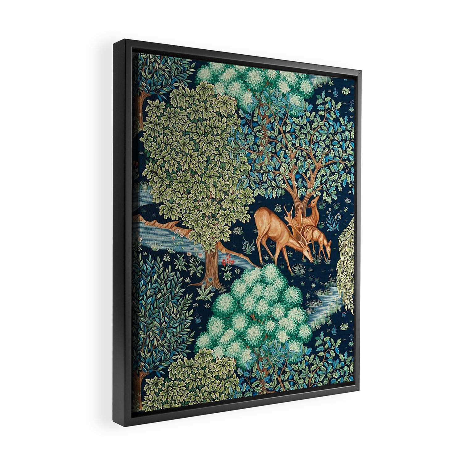William Morris "The Brook" 1. Framed Canvas Print Gallery Image 2