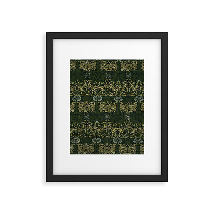 William Morris "Tulip and rose" 1. Framed Art Print Gallery Image 1