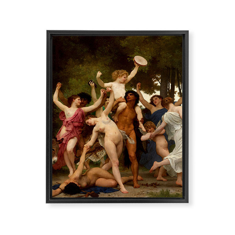 William-Adolphe Bouguereau "The Youth of Bacchus" Framed Canvas Print Gallery Image 8
