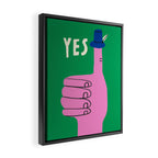 Affirmative Framed Canvas Print Gallery Image 2