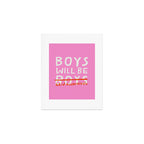Boys Will Be Held Accountable Art Print Gallery Image 1