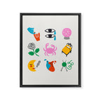 Cancer Emoji Framed Canvas Print Gallery Image 8