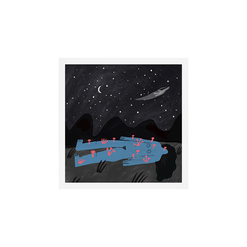 Death Art Print Gallery Image 1