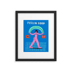 Feelin Good Framed Art Print Gallery Image 5