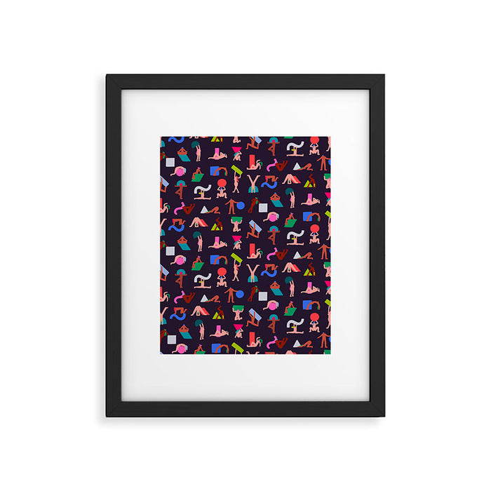 Free the Shape Free The People Framed Art Print Gallery Image 1