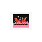 Full Moon Mushroom Dance  Art Print Gallery Image 1