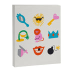 Leo Emoji Canvas Print Gallery Image 8