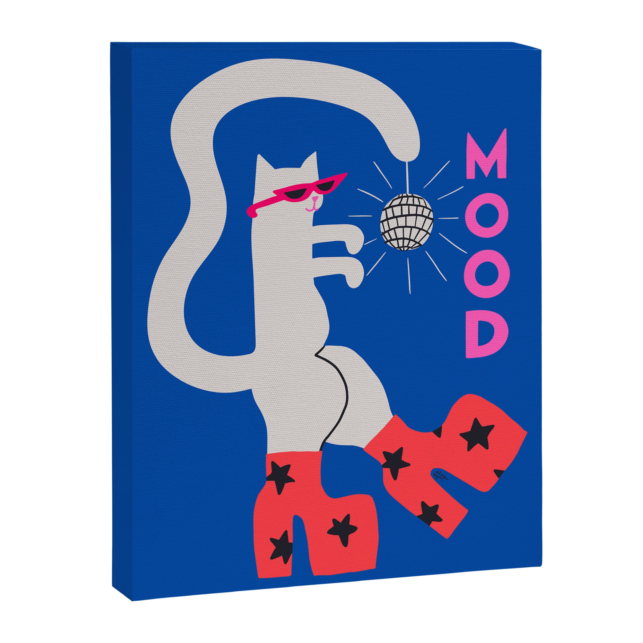 Mood Cat Canvas Print Gallery Image 6