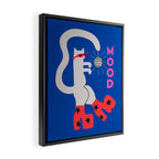 Mood Cat Framed Canvas Print Gallery Image 2
